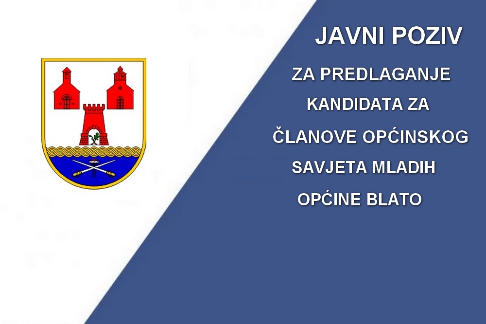 Javni Poziv Mladi Opcine Blato 9 2021