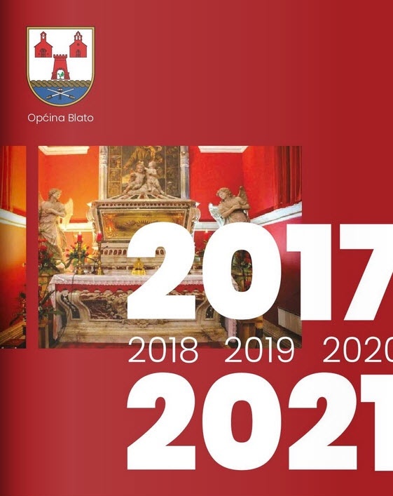 Brošura Rad Općine Blato 2017 - 2021