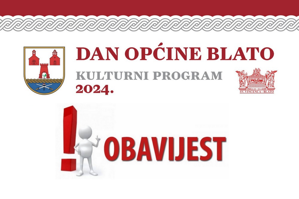 Obavijest Izmjena Prog 2024