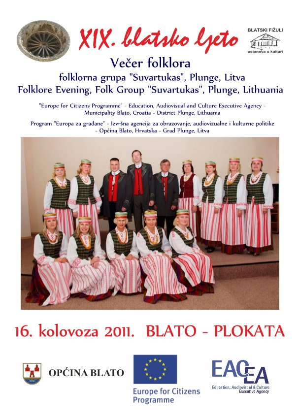 Folklor Litva Letak Novi